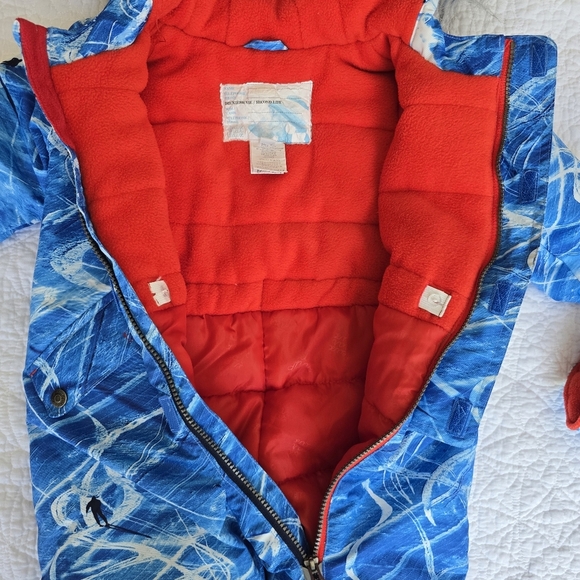 Deux Par Deux Toddler One Piece Snowsuit 18 Months - Picture 6 of 10